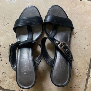 Talbots leather sandals size 6.5